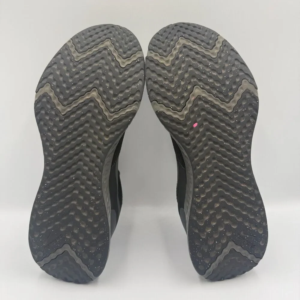 Nike Revolution 5 Mens Size 8 Black Running Shoes Sneakers BQ3204-001 Womens 9.5